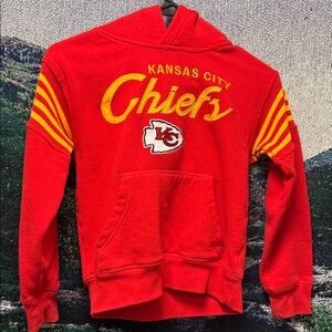 Kansas City Chiefs Youth  Red Hoodie